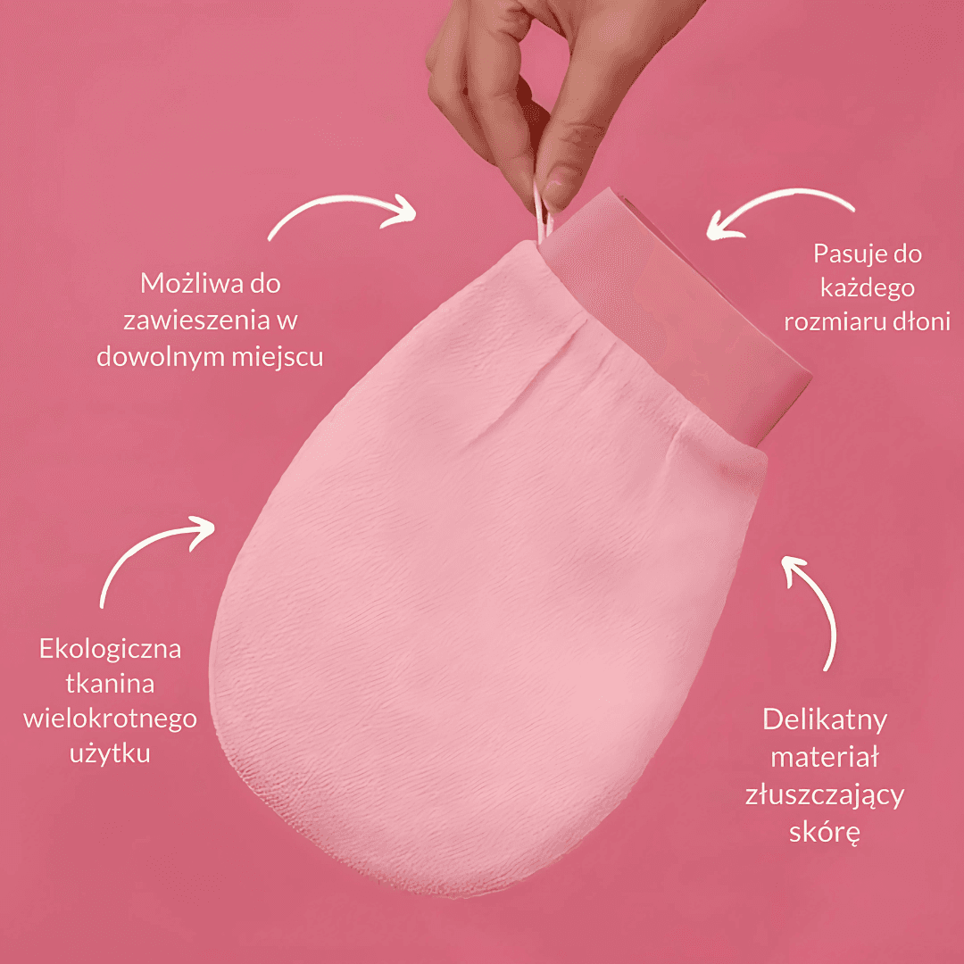 Glowla Care - Rękawica Do Peelingu Ciała